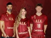 Πορφυρή φανέλα της ΑΕΚ για τα 100 της χρόνια