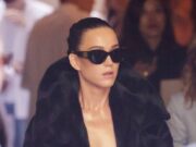 Η Katy Perry τόπλες και με γούνα!