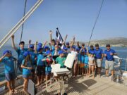 Επίσκεψη των αθλητών του Ν.Ο. Αντιπάρου στο «ALMYRA 2»
