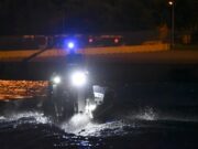 Πτώση οχήματος στο λιμάνι της Πούντας