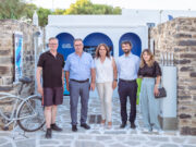 Εγκαίνια προγράμματος ανακύκλωσης στην Αντίπαρο