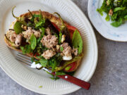 Τονοσαλάτα με ψητές πιπεριές