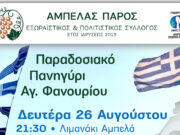 Παραδοσιακό πανηγύρι στον Αμπελά
