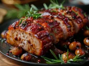 Χοιρινό με σταφύλια