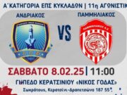 Το ακτοπλοϊκό ζήτημα στέλνει αγώνα των Κυκλάδων, σε γήπεδο του Πειραιά!