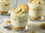 Κρέμα μπανάνας με μέλι και μπισκότα