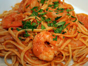 Γαριδομακαρονάδα με λαζάνια