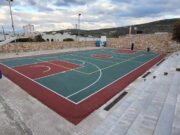 Ολοκληρώθηκαν οι εργασίες στο γήπεδο του Λυκείου Νάουσας