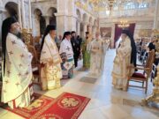 Ο Πατριάρχης Αλεξανδρείας στη Λειτουργία της Παναγίας Εκατονταπυλιανής