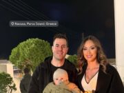 Οικογενειακά στην Πάρο η Δώρα Παντέλη