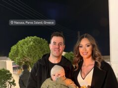 Οικογενειακά στην Πάρο η Δώρα Παντέλη