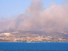 Φωτιά στην Πάρο, επιχειρούν Καναντέρ (ΒΙΝΤΕΟ)