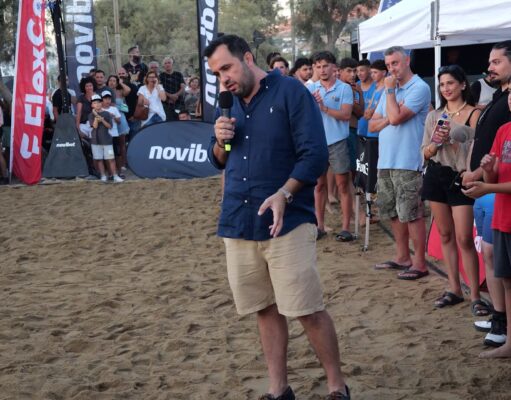 Ο Γιώργος Μπιζάς για το Paros Beach Hoops και την μονάδα αιμοκάθαρσης Πάρου (ΒΙΝΤΕΟ)