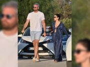 Στην Πάρο απολαμβάνει τις διακοπές του ο Γιώργος Μπόγρης, μαζί με τη σύντροφό του