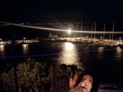 Η Εύα Χαντάβα και ο Κεν Σμιθ στην Πάρο