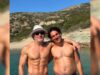 Λάκης Λαζόπουλος και Πάνος Βλάχος μαζί στο Δεσποτικό Αντιπάρου, με φοβερούς κοιλιακούς