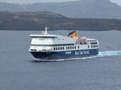 Αλλαγή στο δρομολόγιο του BLUE STAR 1 την Παρασκευή 2 Οκτωβρίου